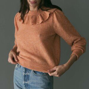 EUC Doen Azaria Sweater in Coral, Sz M